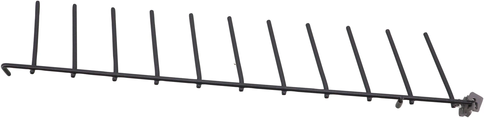 Insert Flip Tine, Dark Gray, Upper Rack, Right