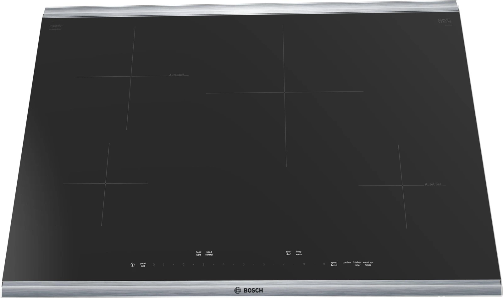 Glass Ceramic Hob Top Bou.80.XX_.DS.H.Top