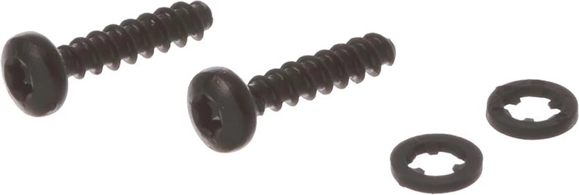 Screw PT3,5x16+ Washer, Colour Black.