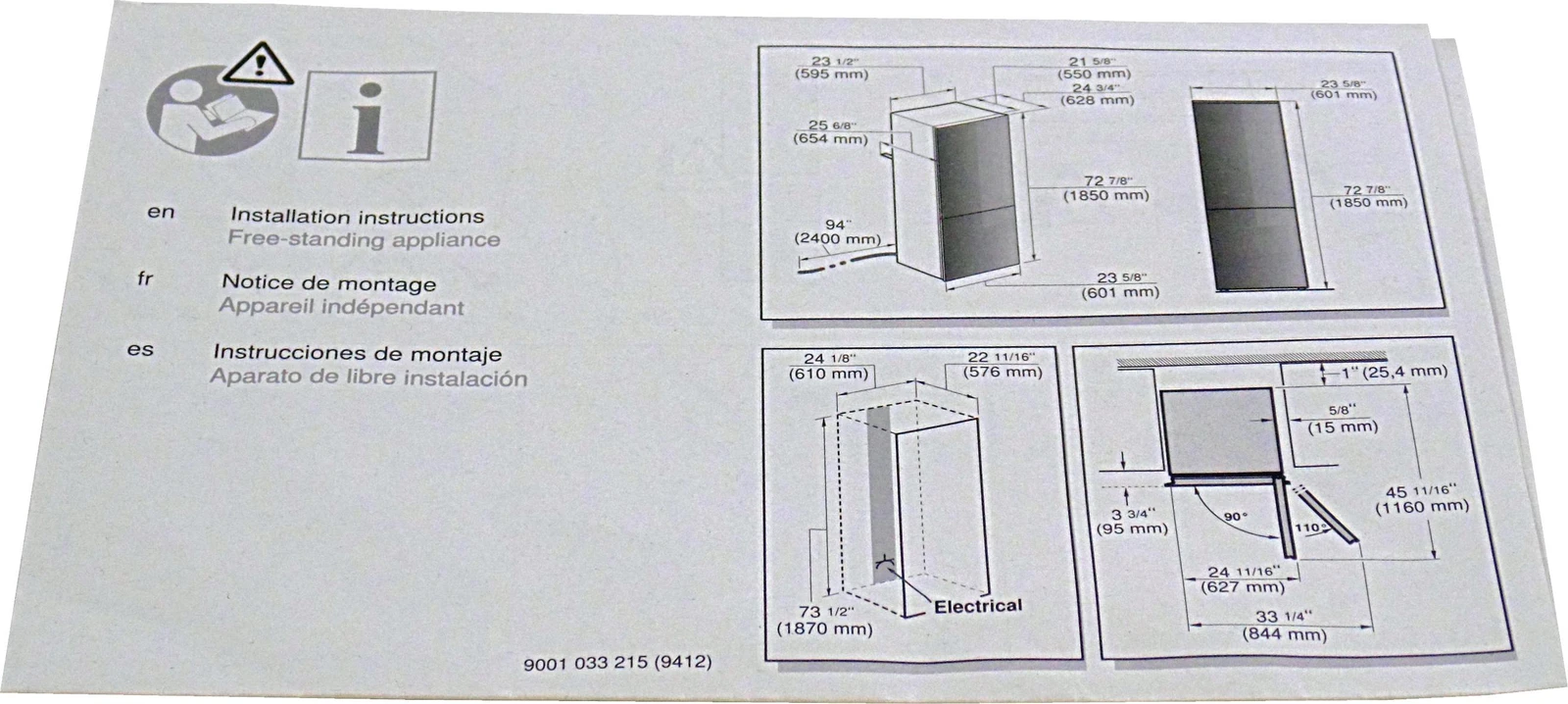 Installation Instructions En,Fr,Es
