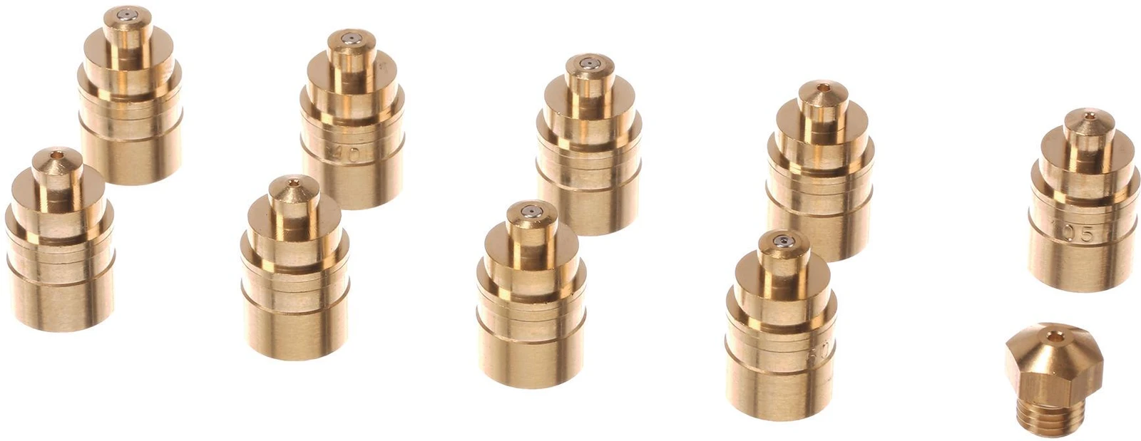 Nozzle Set Natural Gas Natural Gas, NG 15 Mbar