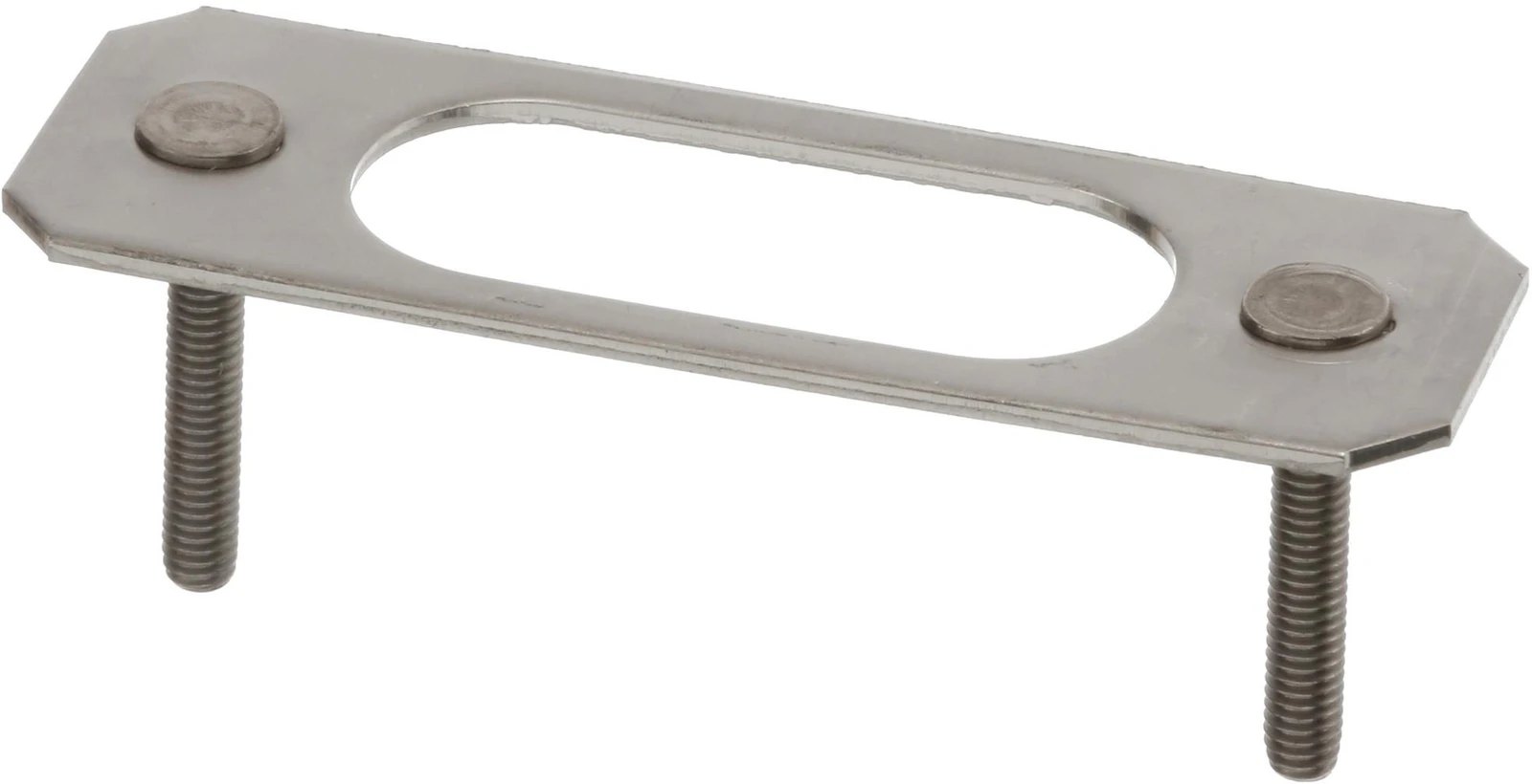 Holder Flange For Grill Socket, Stainless Steel.