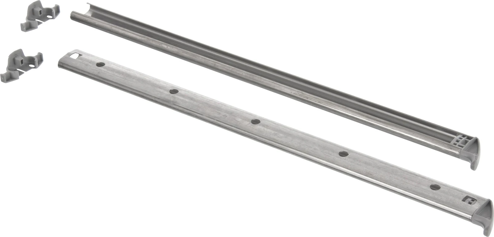 Guide Rail Rack Slide Set, Left/Right, W/ Front/Rear Endcaps