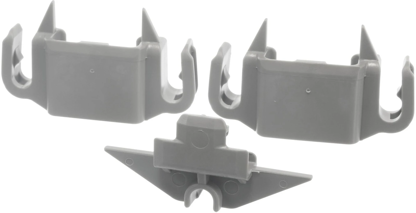 Holder For Telescoping Rail With Self Pull-In Unit,