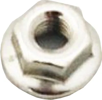 Nut, M4-05, Flange, Serrated, A2
