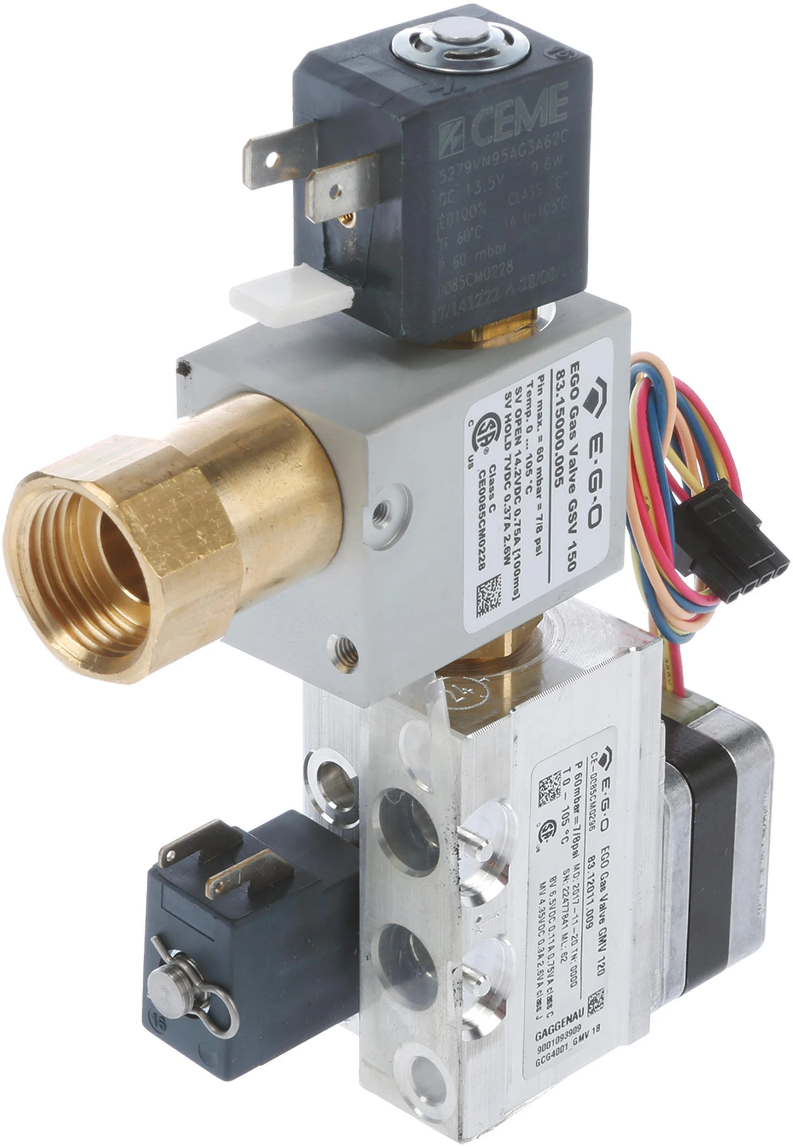 Gas Valve System - 1 Burner
