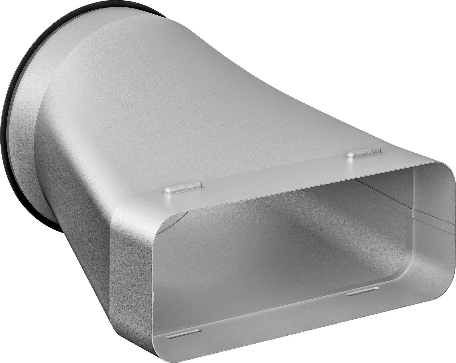 Flat Duct Adapter Round