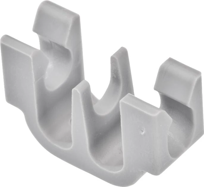 Holder W Clamp, Platinum, Upper Flip Tine