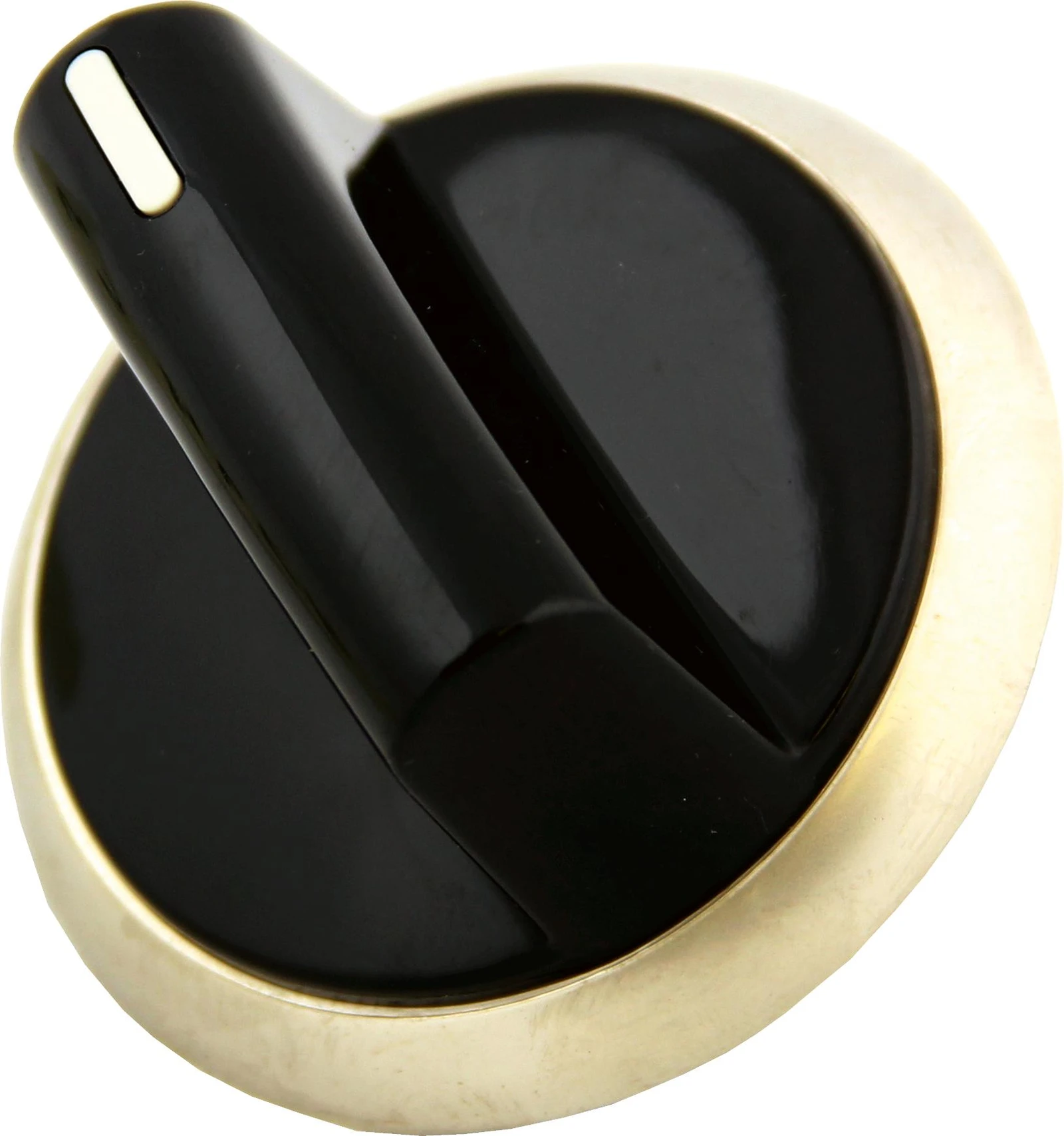 Knob, Black W/SS Trim Ring, Ngp/NGT94X