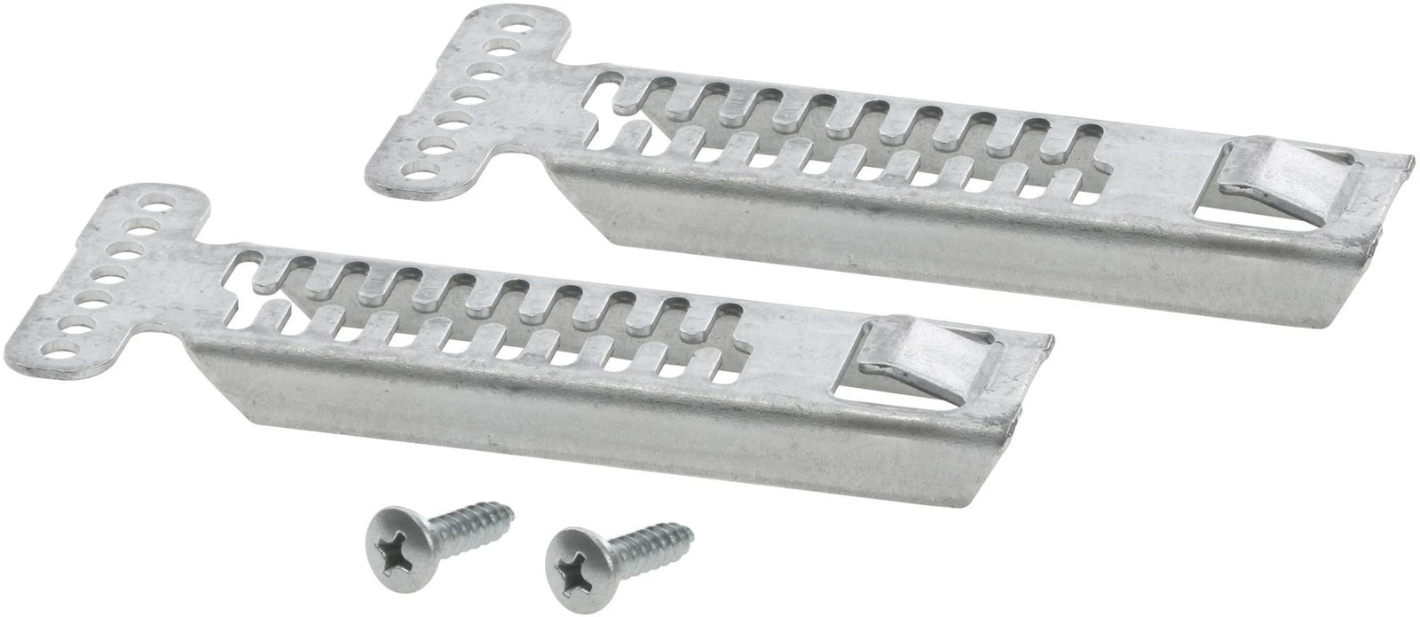 Toe Kick Mounting Brackets W/ Screws, Screw Caps (Set)