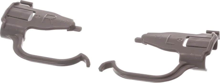 Clip For Cutlery-Drawer Guide Rail, Rear, Left + Right, With Hook