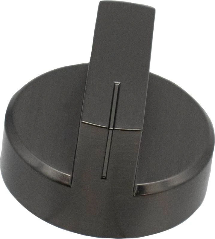 Knob, Oven, Stnls, Blk