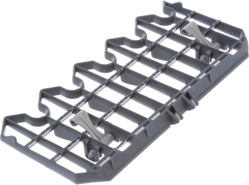 Cup Rack For Upper Rack, Lowerable, Short, Dark Grey