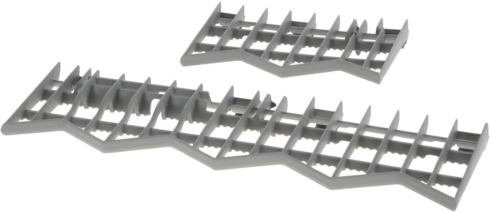 Cup Rack Grey, Lower Rack, Set Long + Short