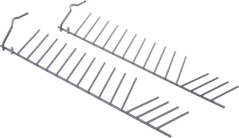 Flip Tine Lower Rack, Front, Dark Grey