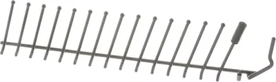 Flip Tine For Lower Rack, Rear, Left Side, Dark Grey (1 Piece)
