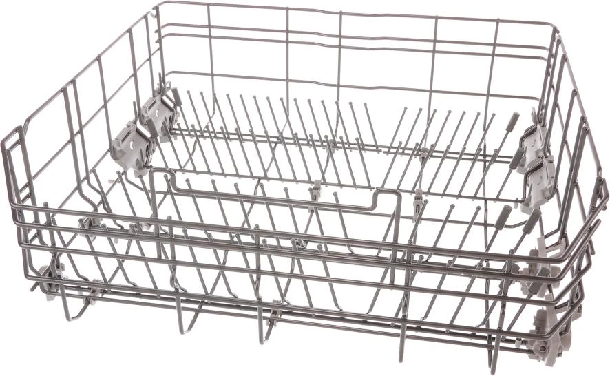 Crockery Basket Lower Rack Dark Grey, 8 Flip Tines Dark Grey