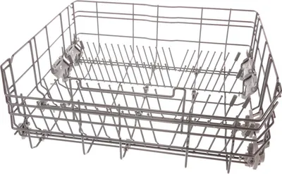 Crockery Basket Lower Rack Dark Grey, 8 Flip Tines Dark Grey