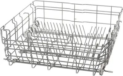 Crockery Basket Lower Rack Dark Grey, 8 Flip Tines Dark Grey