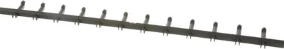 Rubber Mat Wide Glass Protection For Upper Rack, Dark Grey (1 Piece)