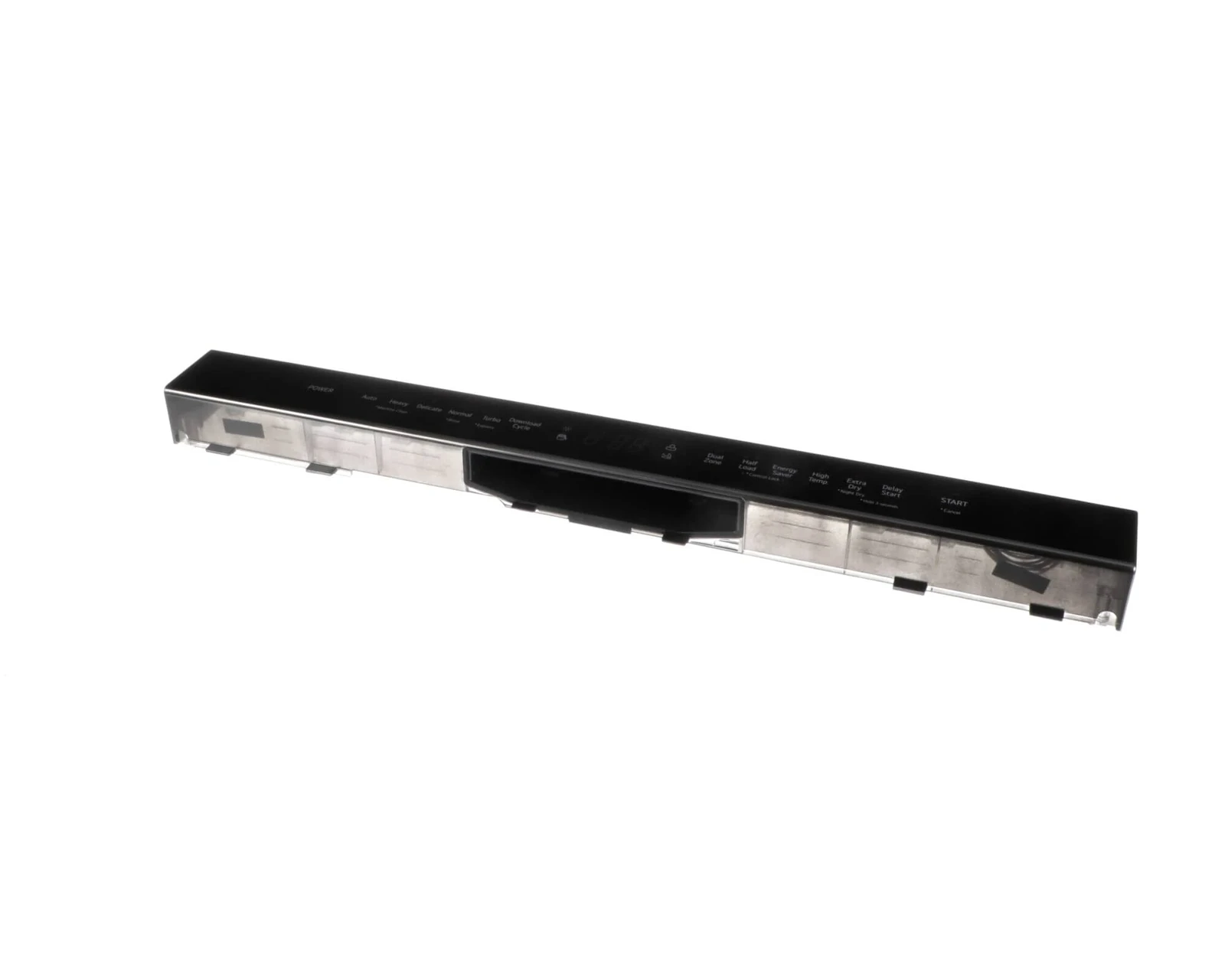 Black Stainless Control Panel Assembly