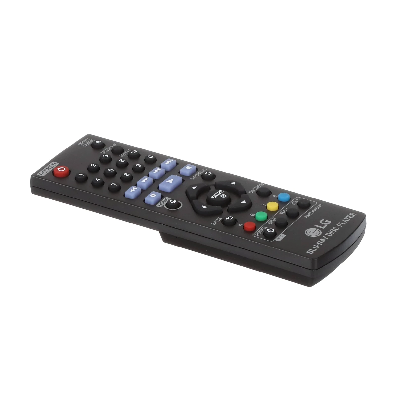 Blu-Ray Disc Player Remote Control