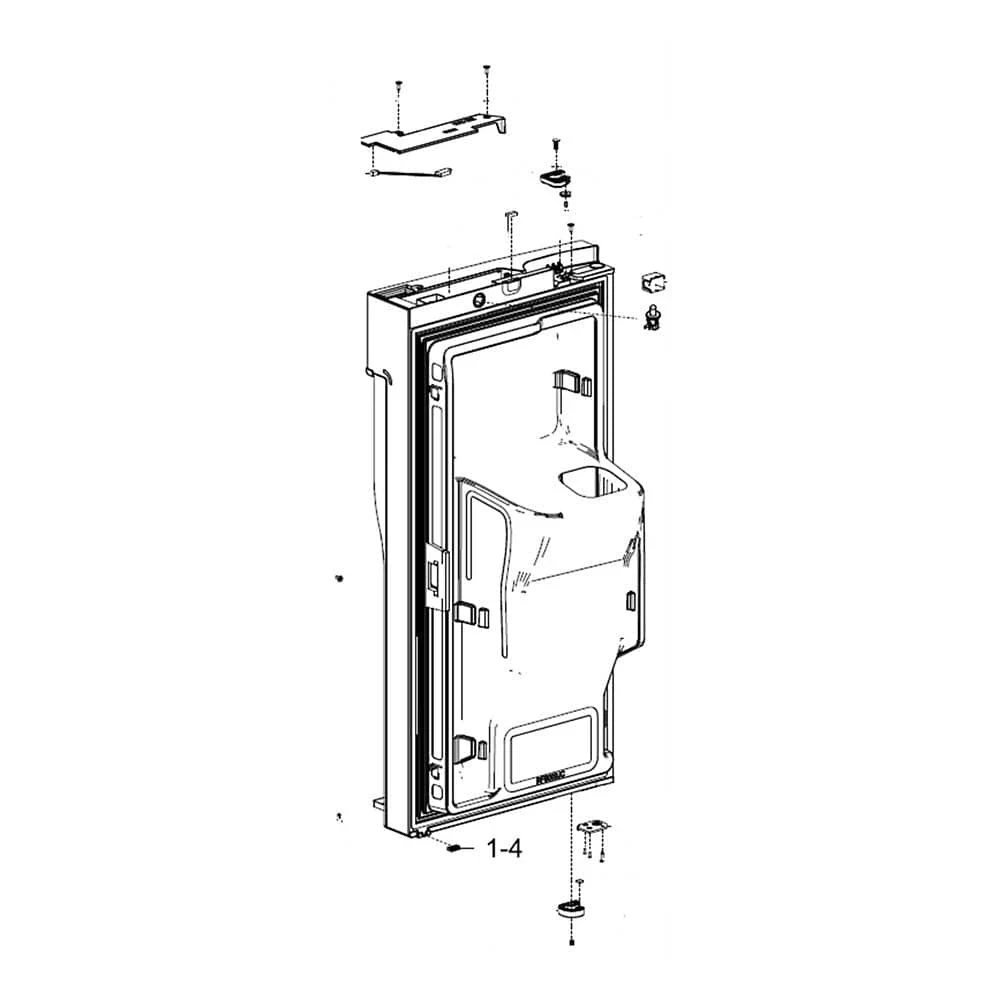 Left Foam Door