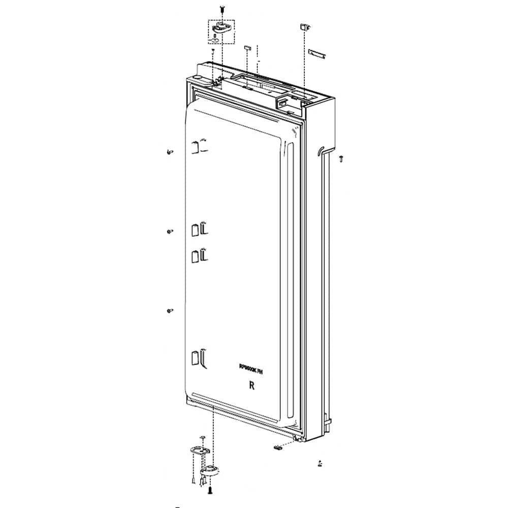 Right Door Foam