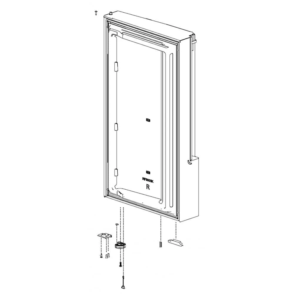 Right Hand Door Assembly + Dw4