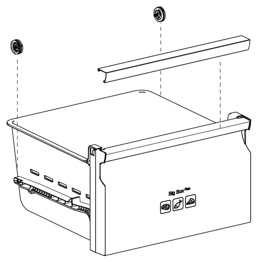 Middle Case Basket Assembly
