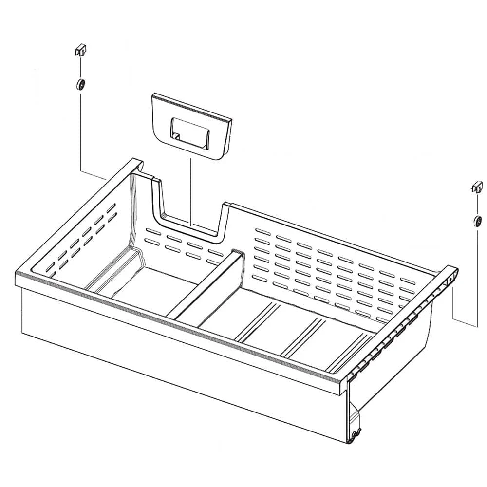 Drawer Assembly Tray Up