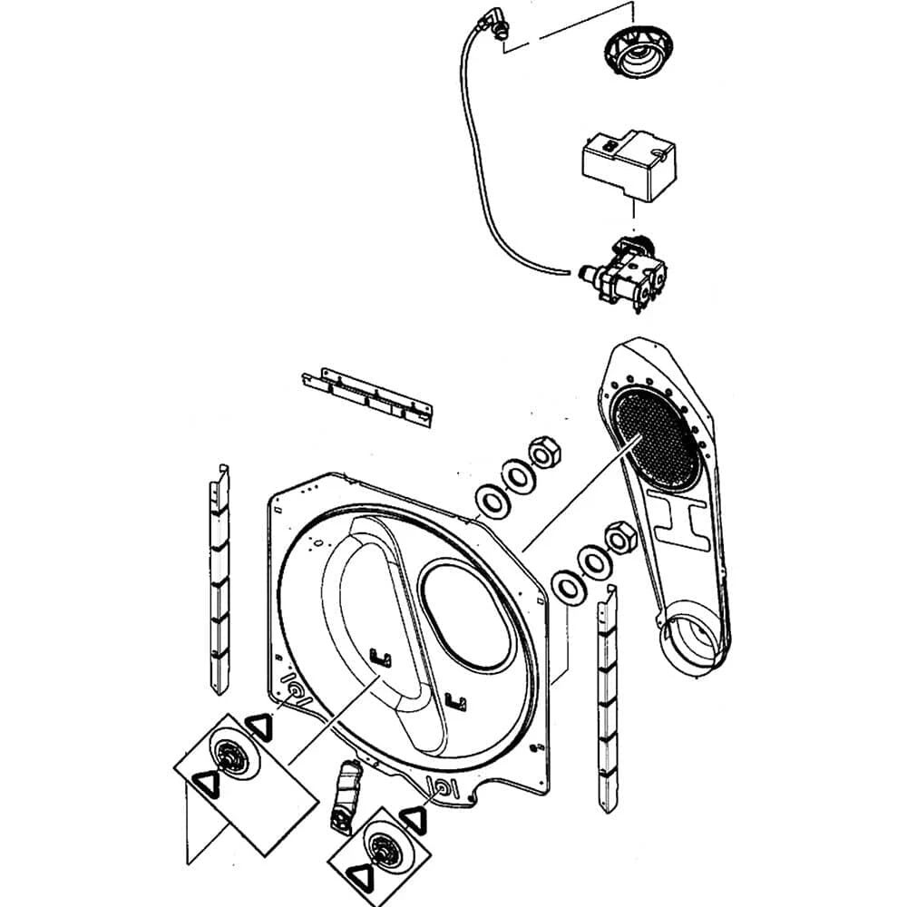 Drum Back Assembly