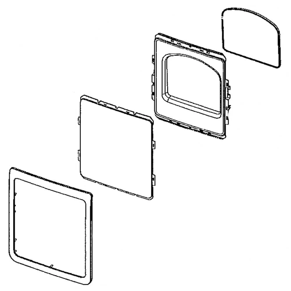 Door Assembly DVE (G) 54M7