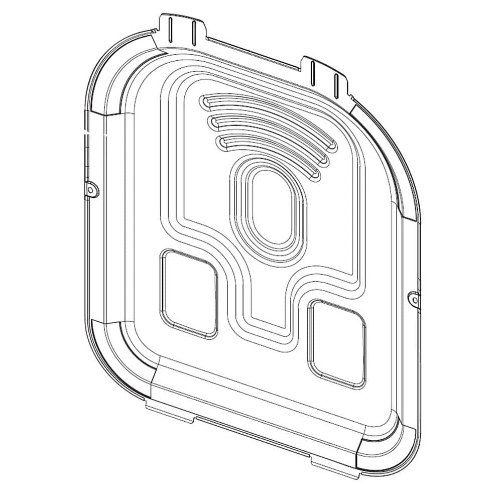 Assembly COVER BACK;WV9900M,WV60M9