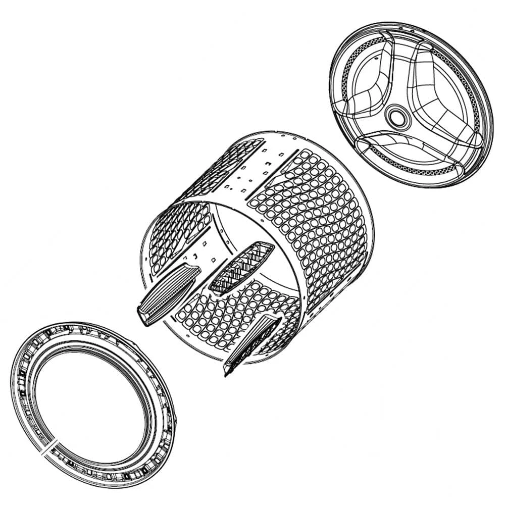 Assembly Drum 4.5CU.FT