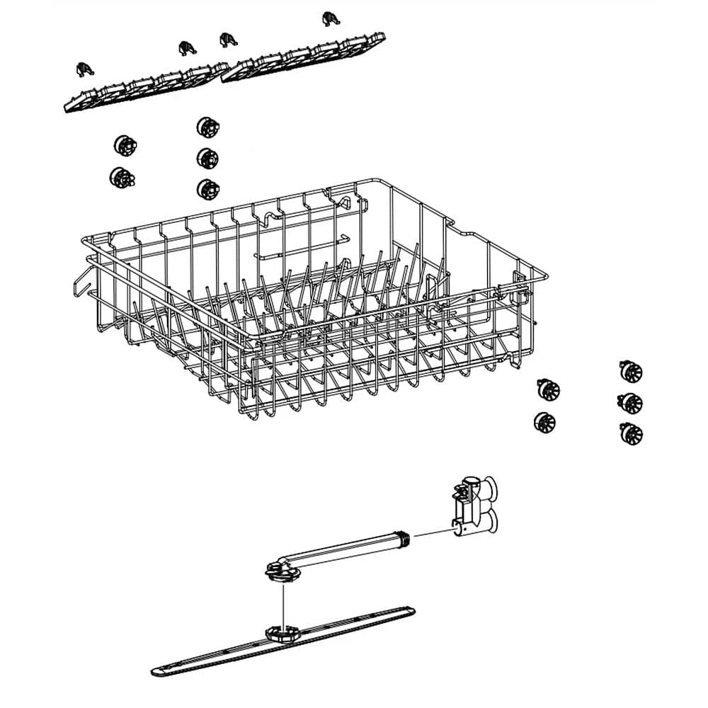 Service Assembly Middle Basket ODM