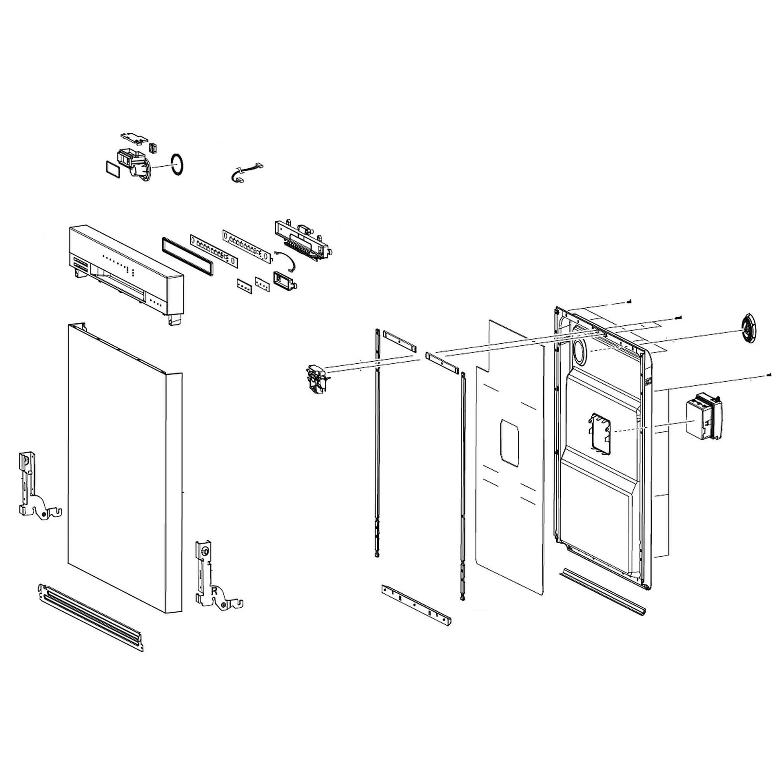 Service Door Assembly