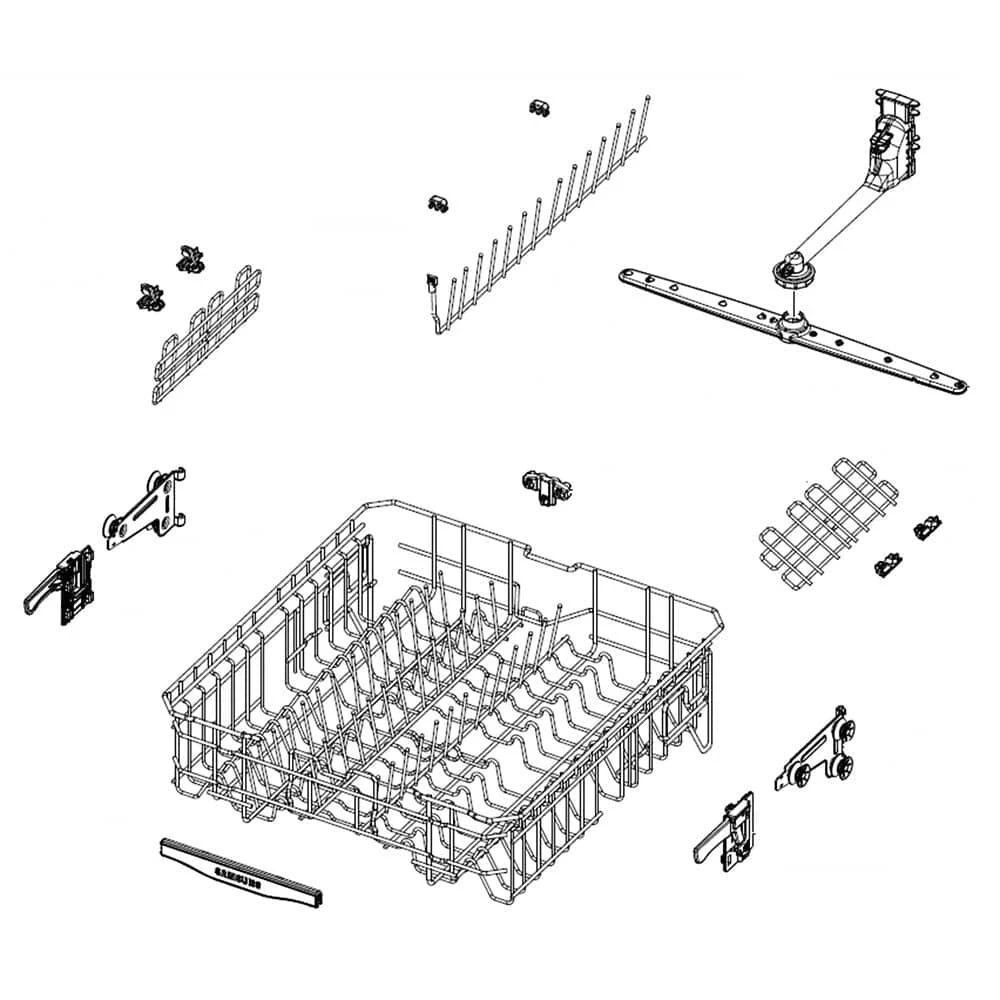 Service Assembly Upper Basket