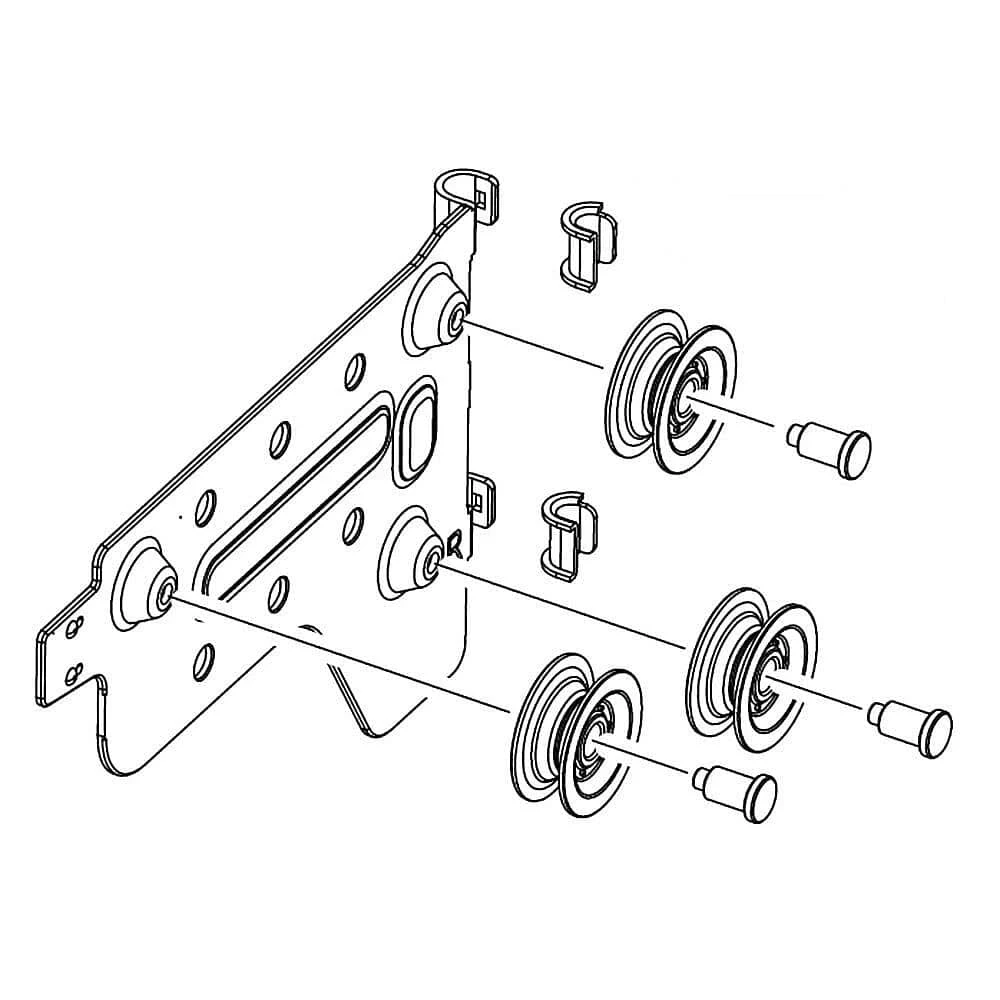 Assembly Bracket Adjuster Right