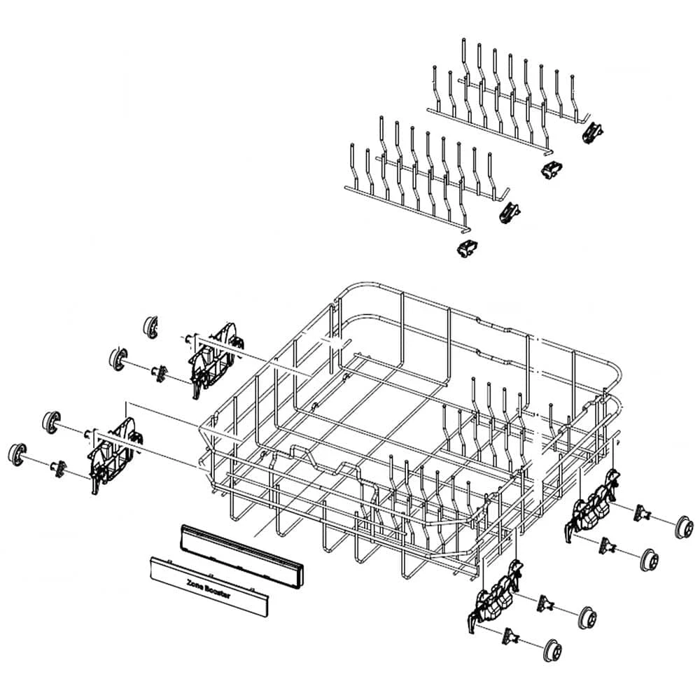 Premium Lower Basket Assembly