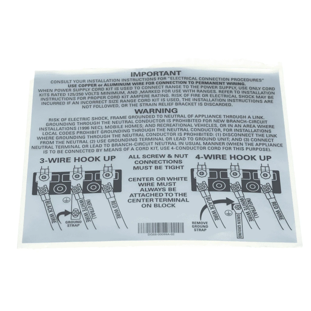 Instruction Label