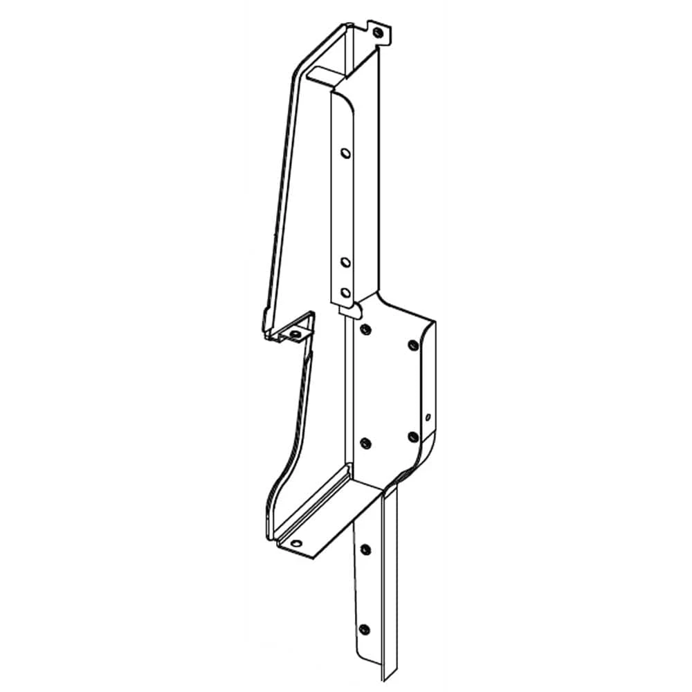 Assembly Back Guard Support LT