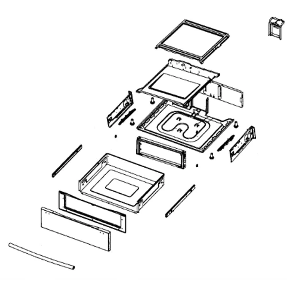 Assembly Main Drawer FE710DRS, STS