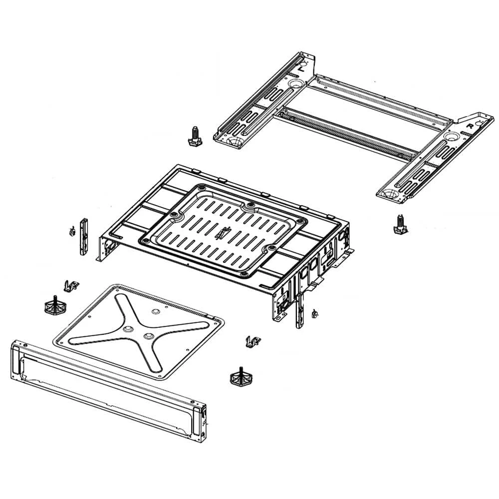 Pedestal Assembly NE63A6, NX60A