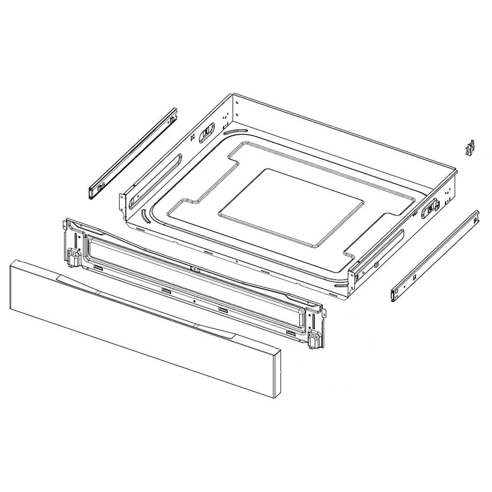 Assembly Drawer Stainless Steel NX6 NE63A65