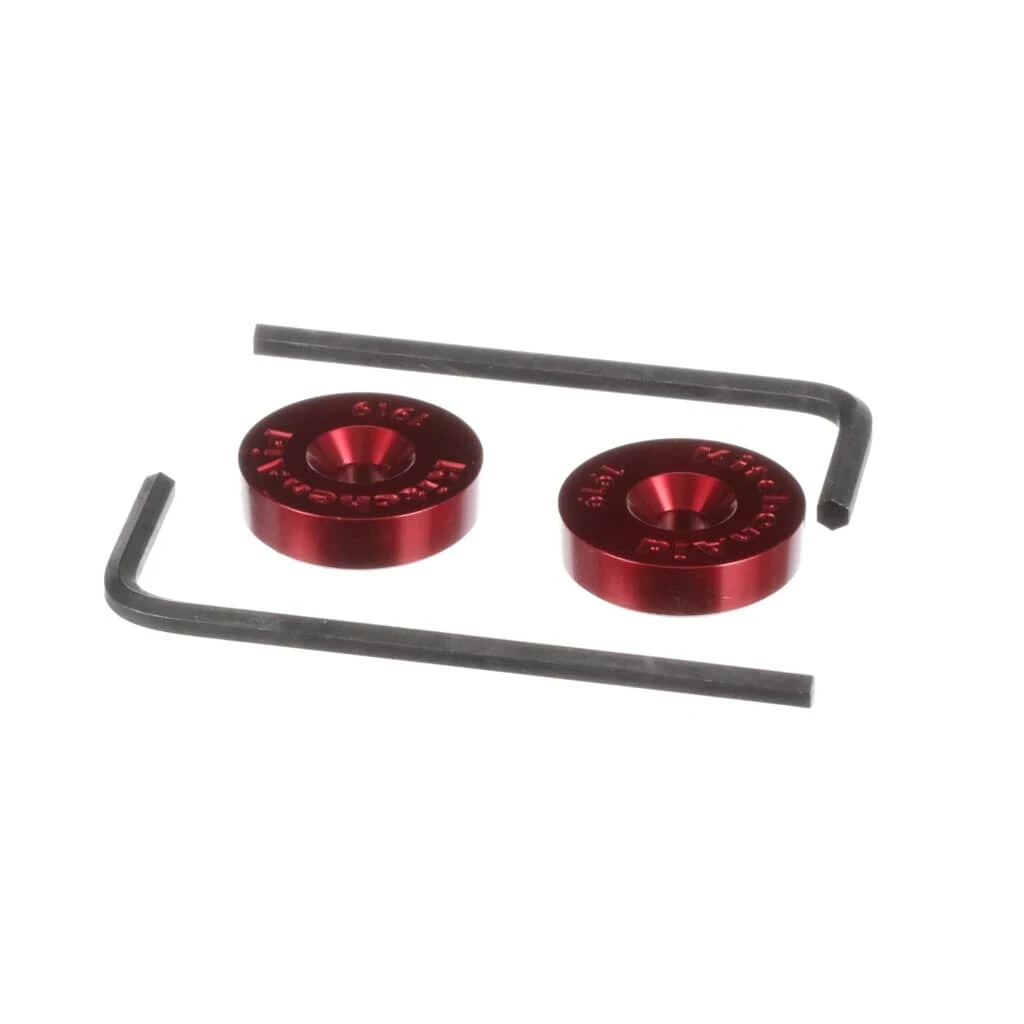 Handle Medallions Red