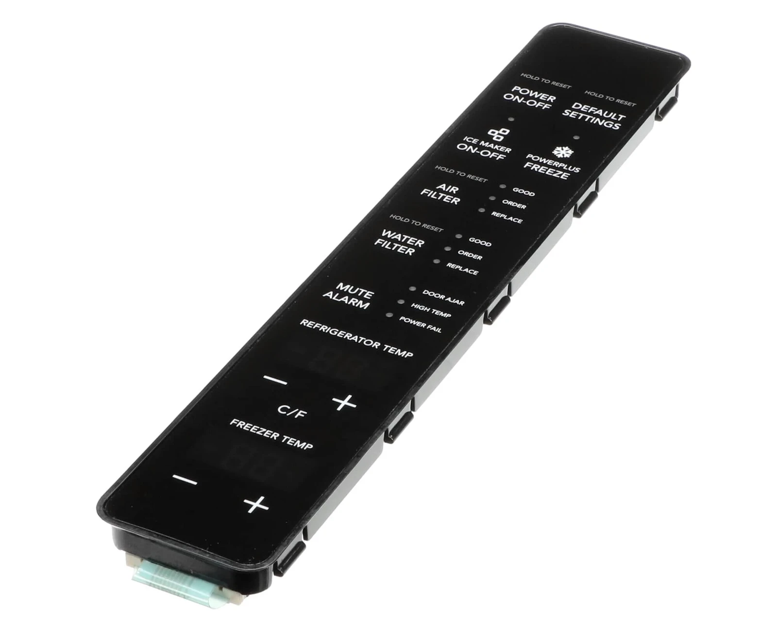 Black User Interface Assembly