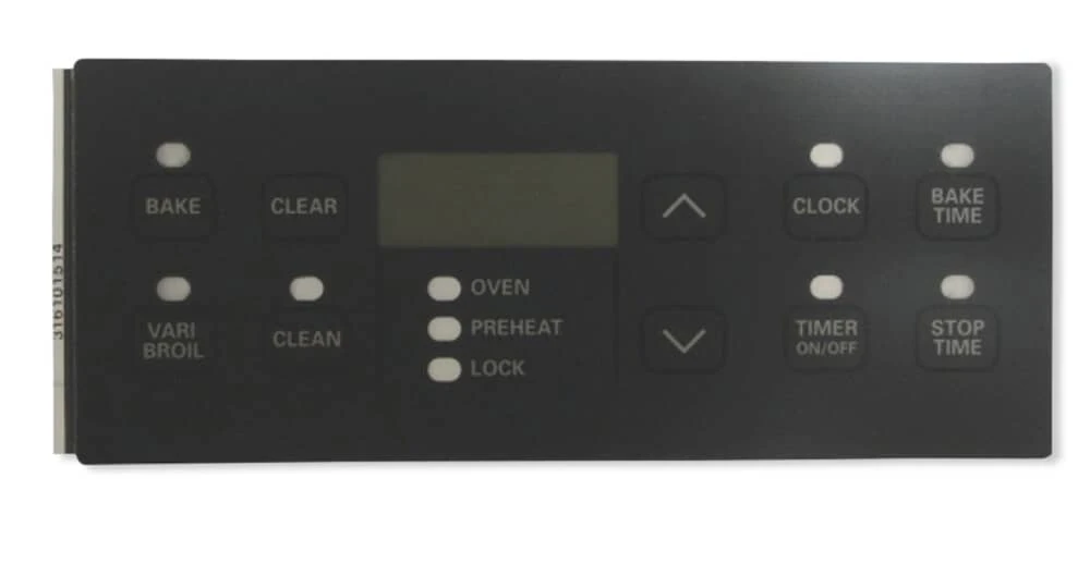 Clock Overlay Black