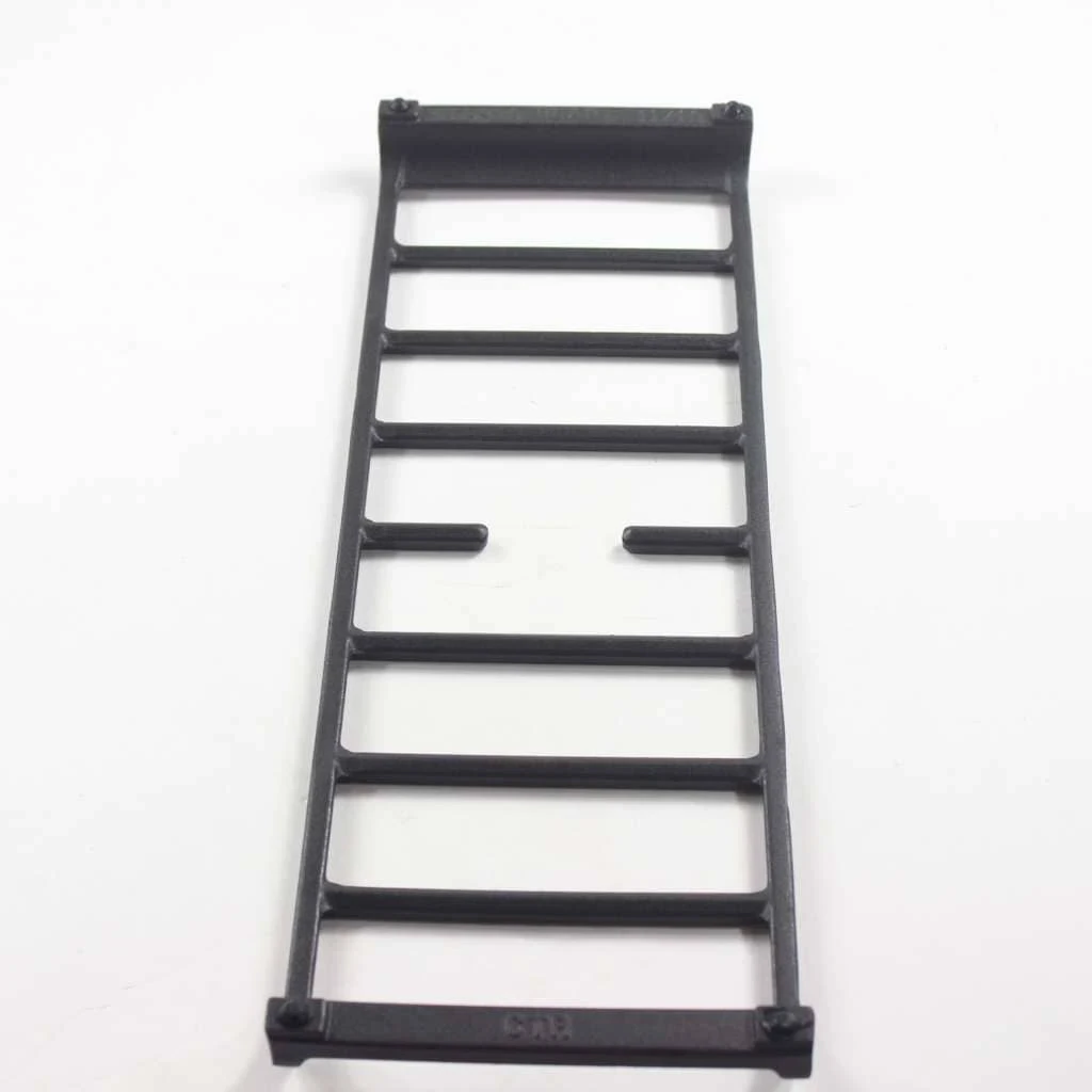 Double Burner Grate Black Center