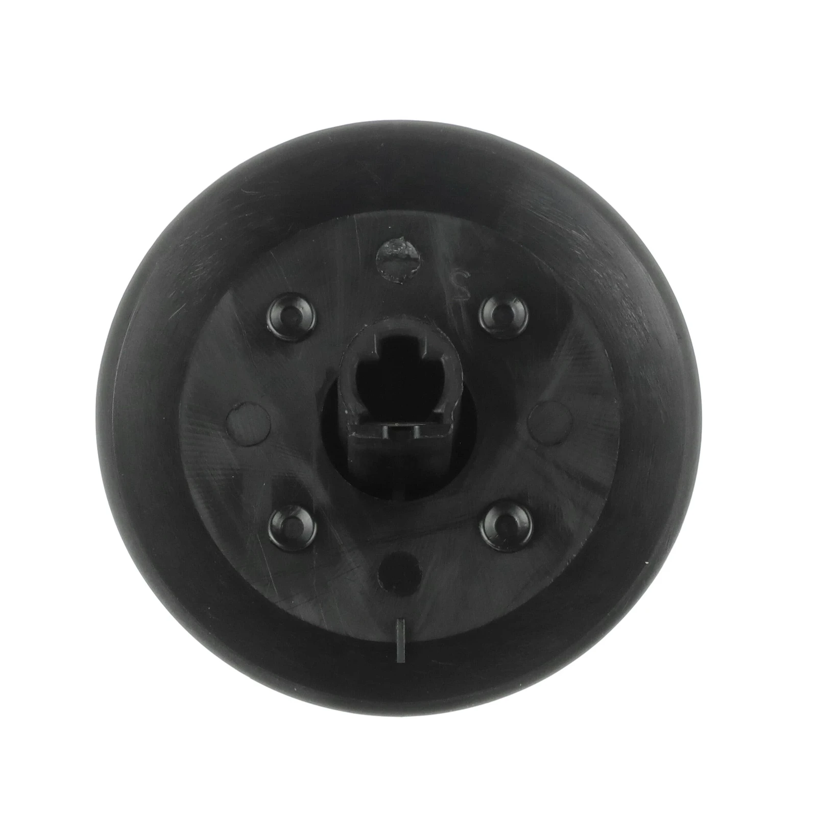 Black Burner Control Knob